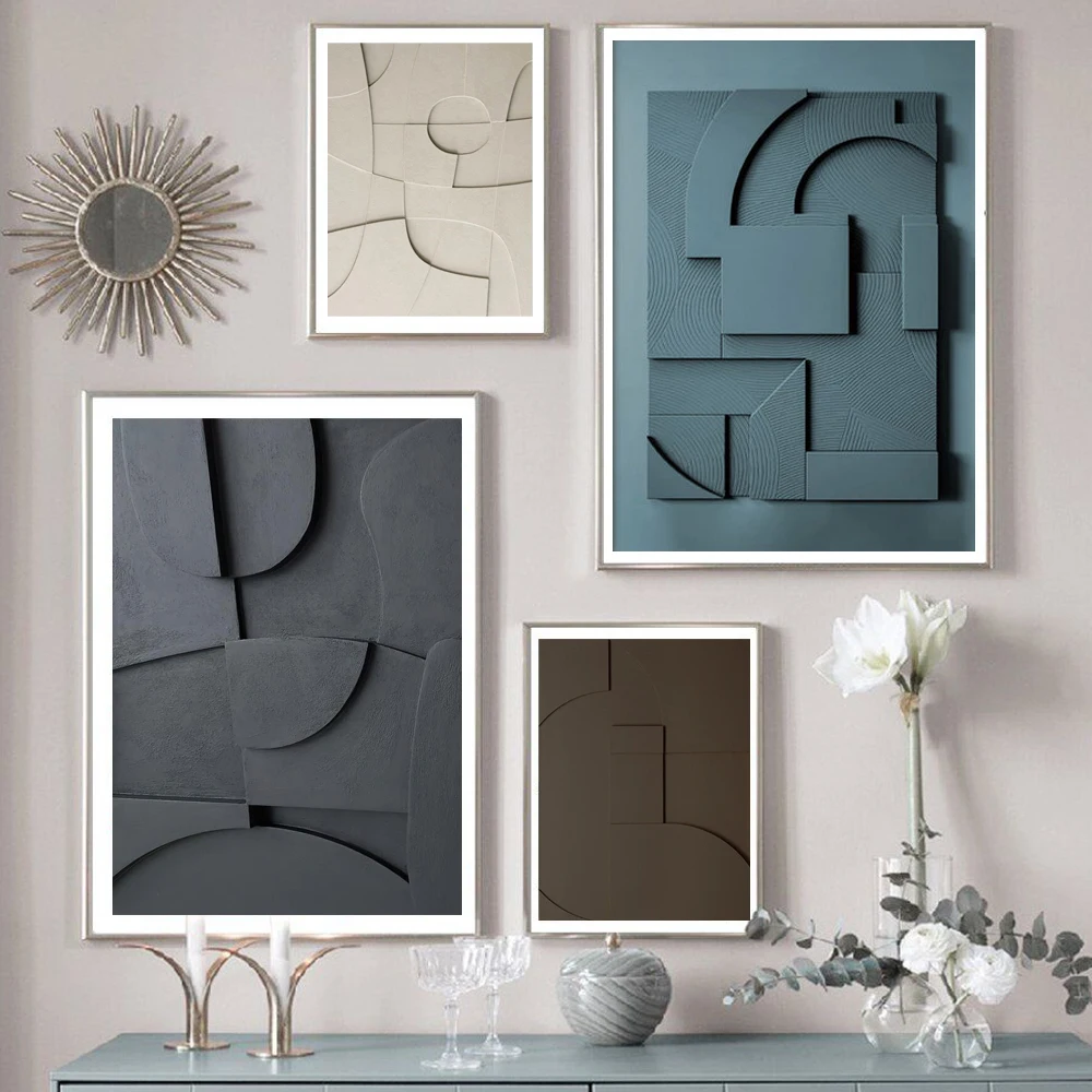 3D Printing Wall - Black And White Abstract Texture 3d