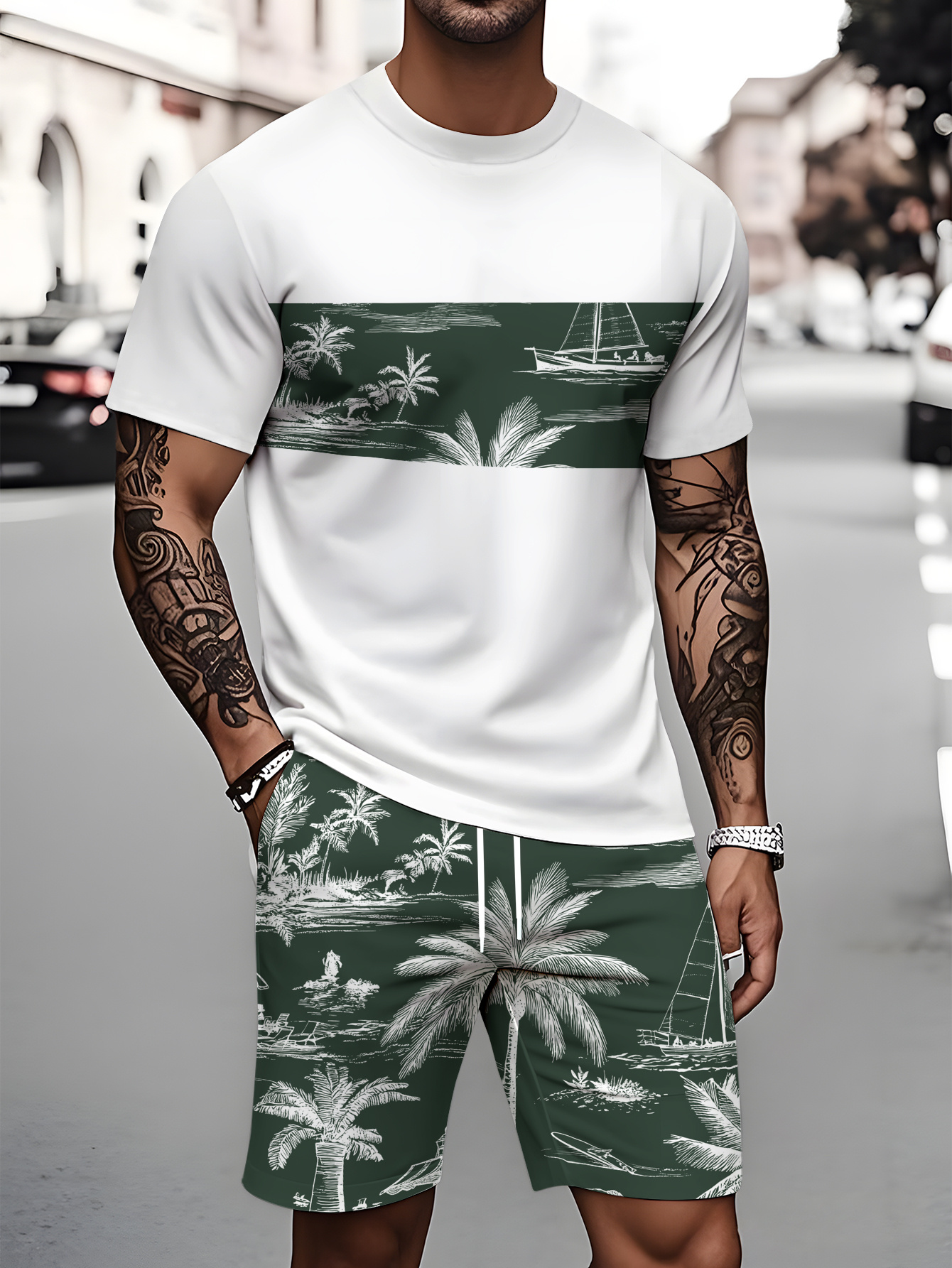 3D Printing Custom - 2026 Summer Fashion T-Shirt and Shorts