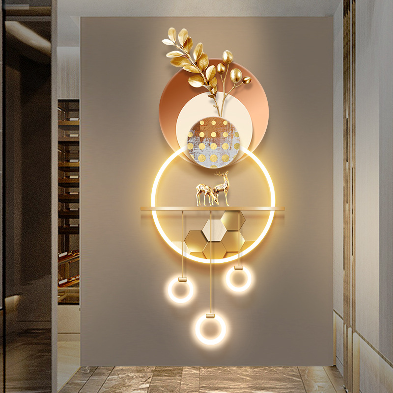 3D Printing Wall - 60*125CM Exquisite 3D LED Wall Art