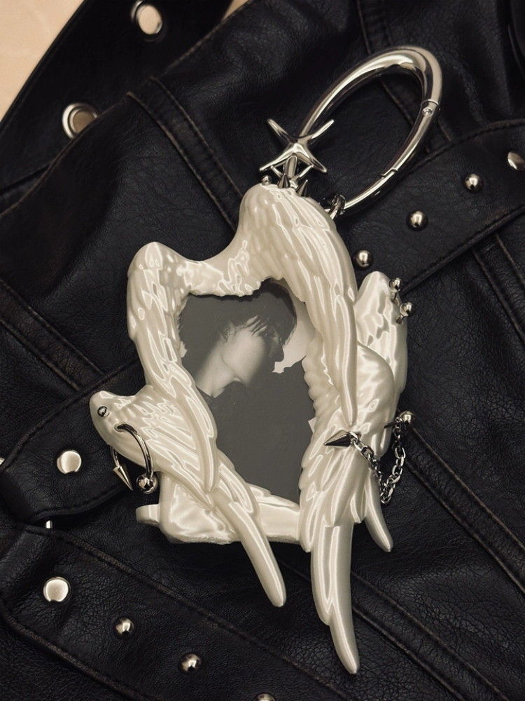 3D Printing Toys - Six Winged Angel Wings Photocard Holder