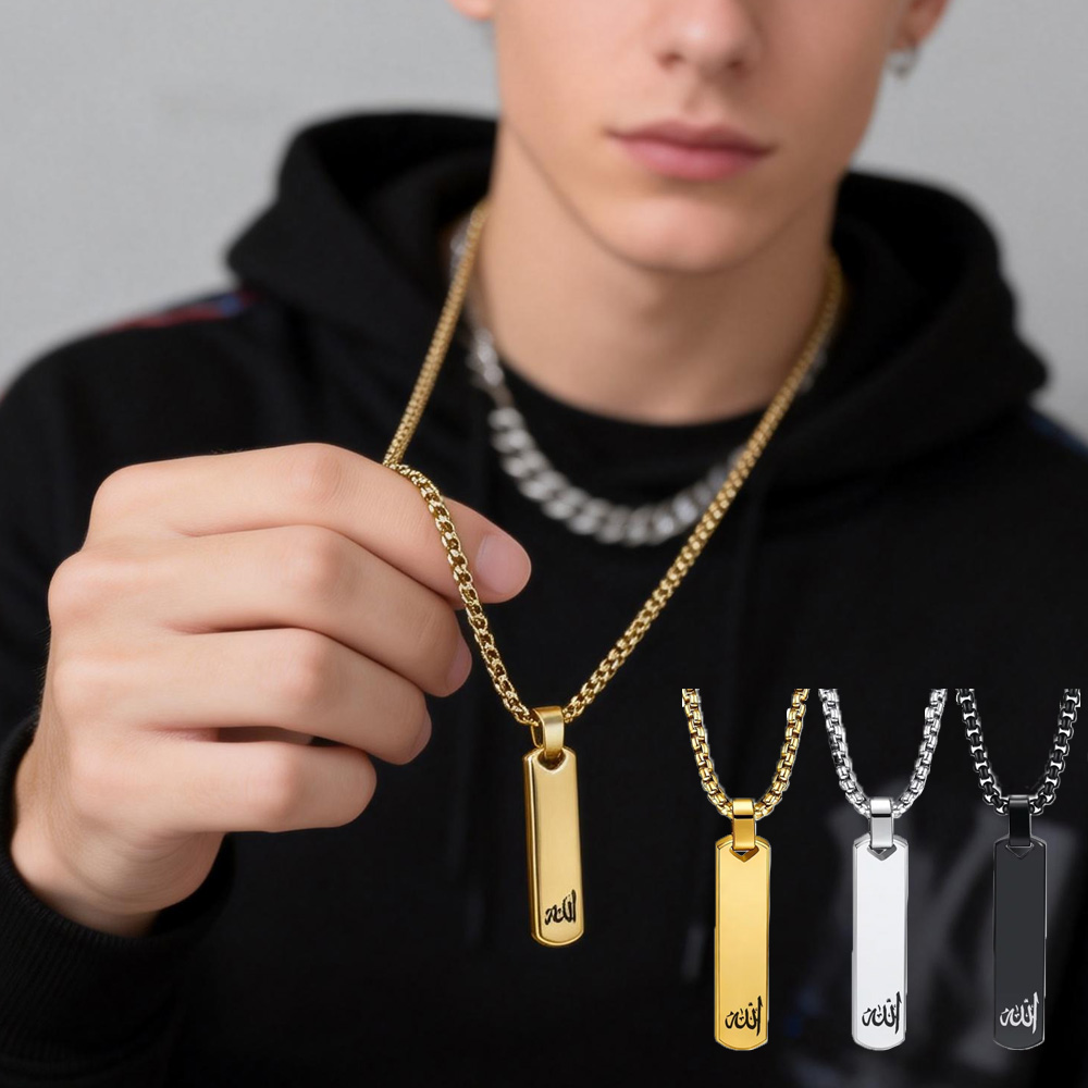3D Printing Jewellery - 3D Bar Necklace, Cool Simple Design