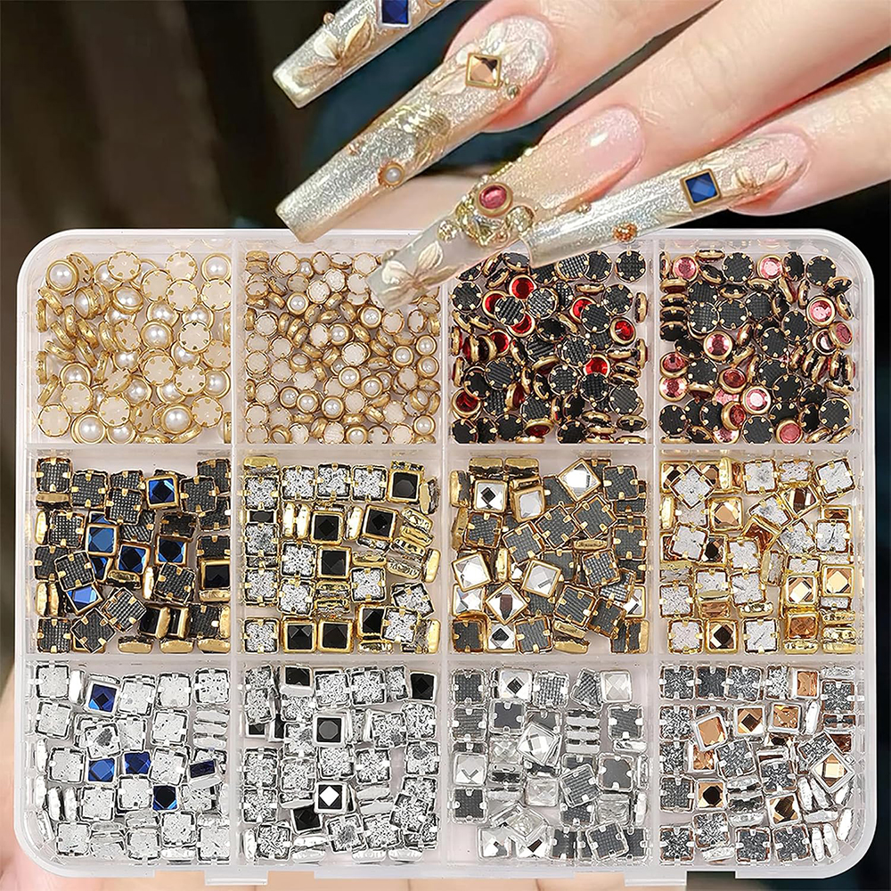 12 Colors Mixed Nail Crystal G - огляд і ціна 3D Printing Jewellery