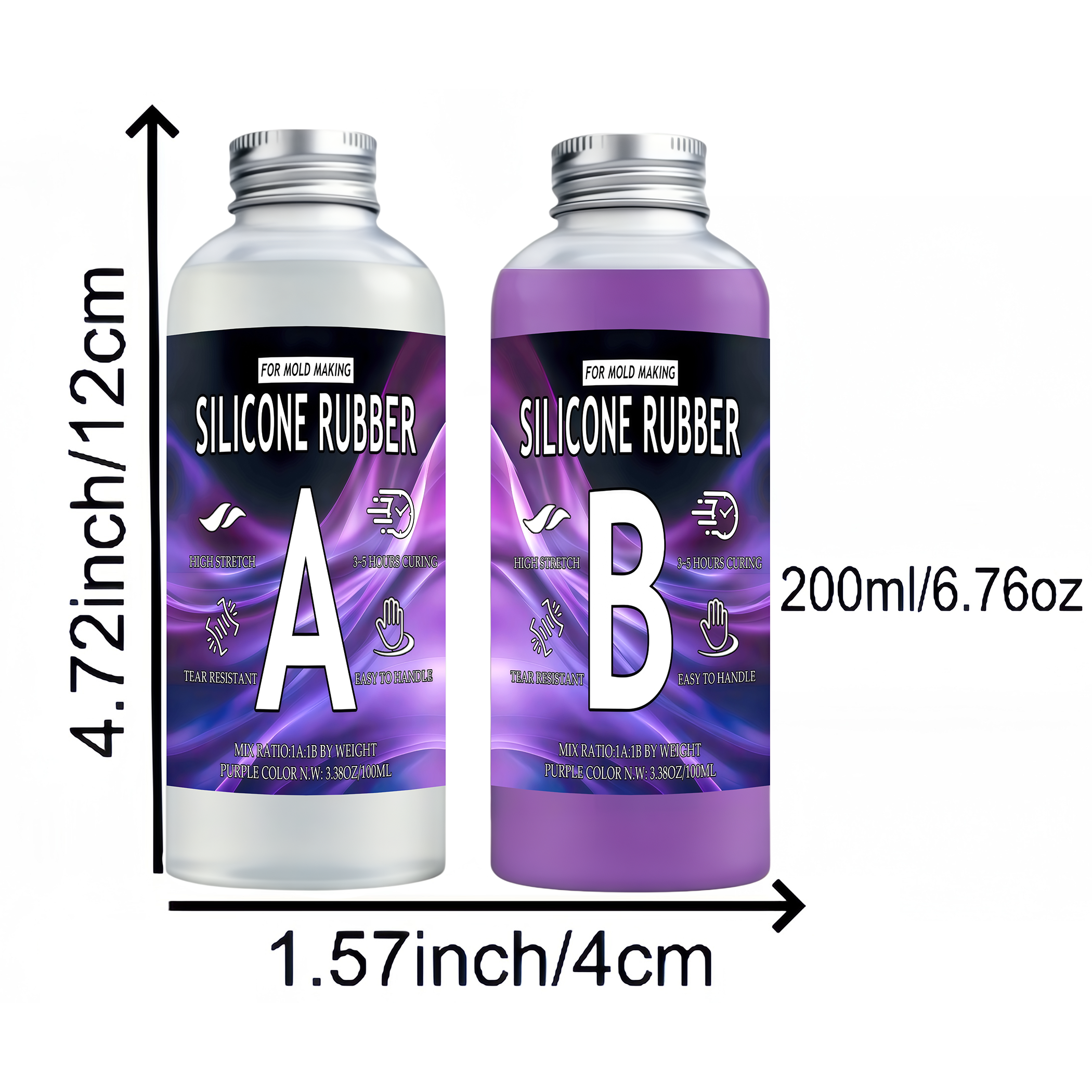 Platinum-cured liquid silicone - огляд і ціна 3D Printing Liquid