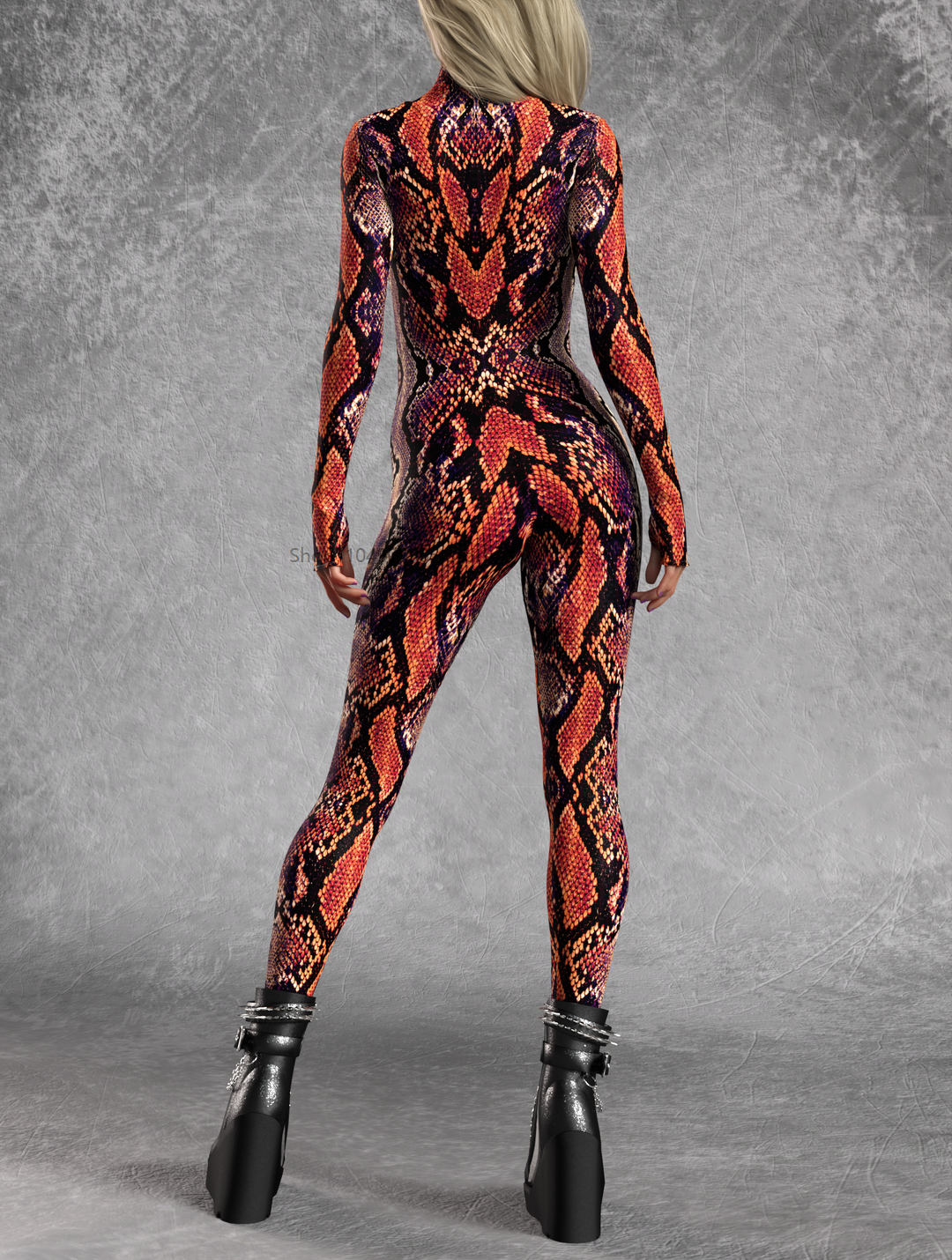 Red MF Costume 3D Animal Snake - огляд і ціна 3D Printing Figure