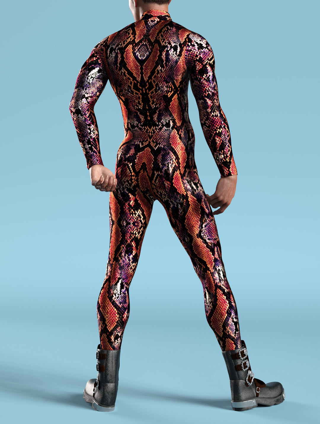 Red MF Costume 3D Animal Snake - огляд і ціна 3D Printing Figure