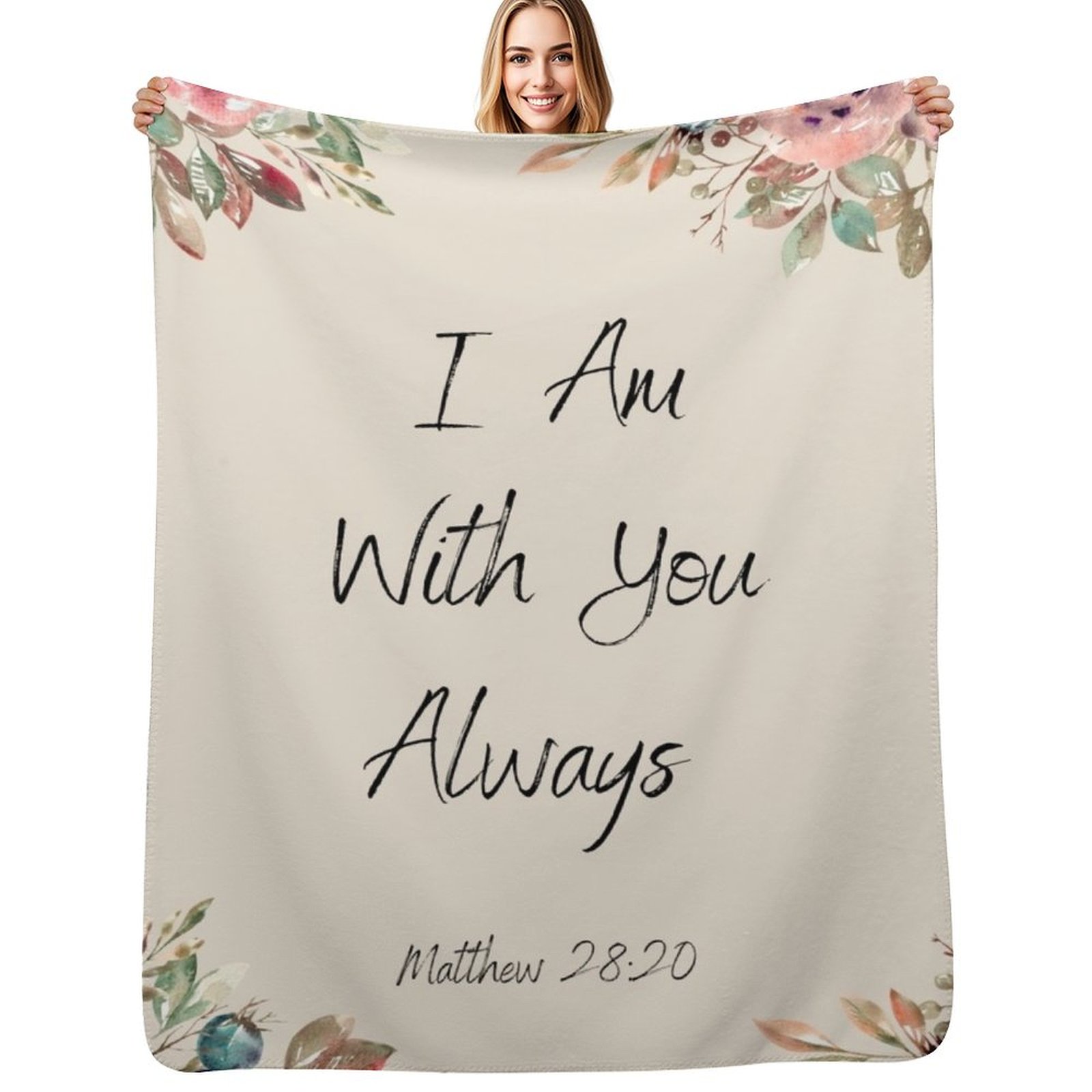 Bible Verse- I Am With You Alw - огляд і ціна 3D Printing Verse