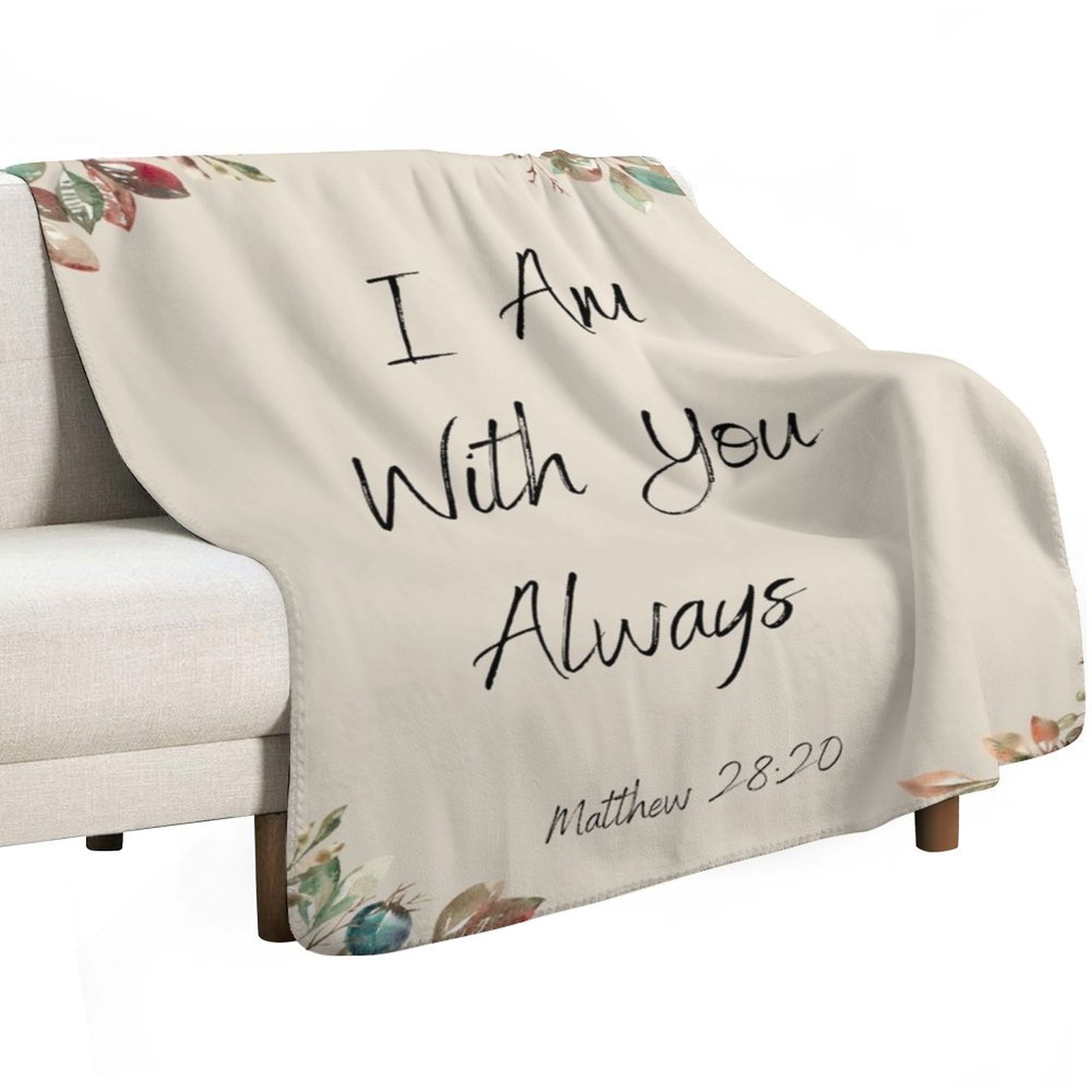 Bible Verse- I Am With You Alw - огляд і ціна 3D Printing Verse