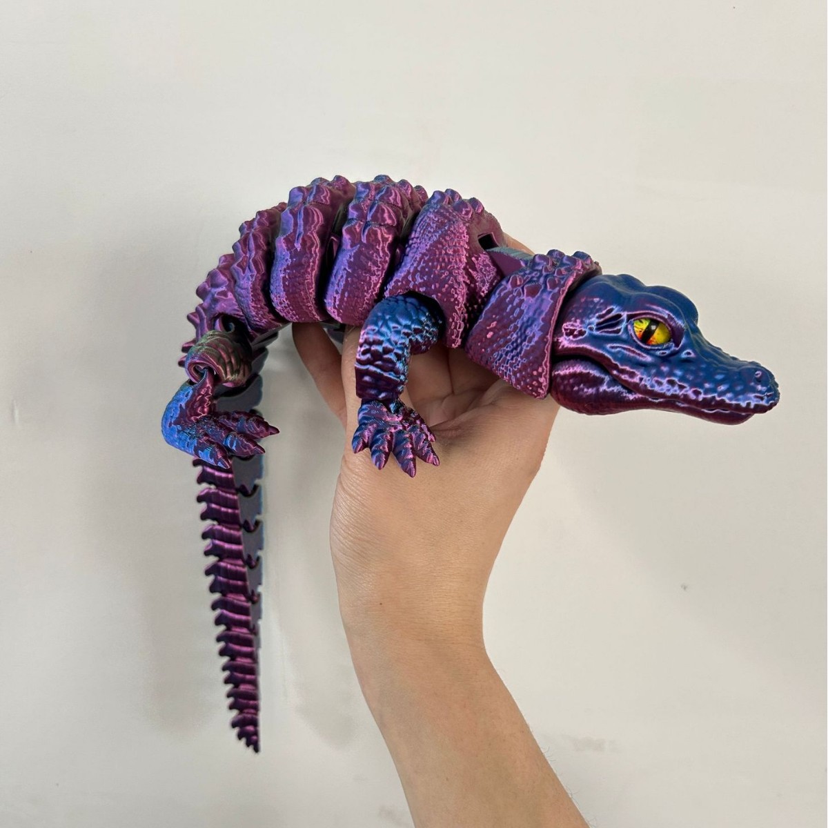 3D Printed Crocodile with Inte - огляд і ціна 3D Printing Gif