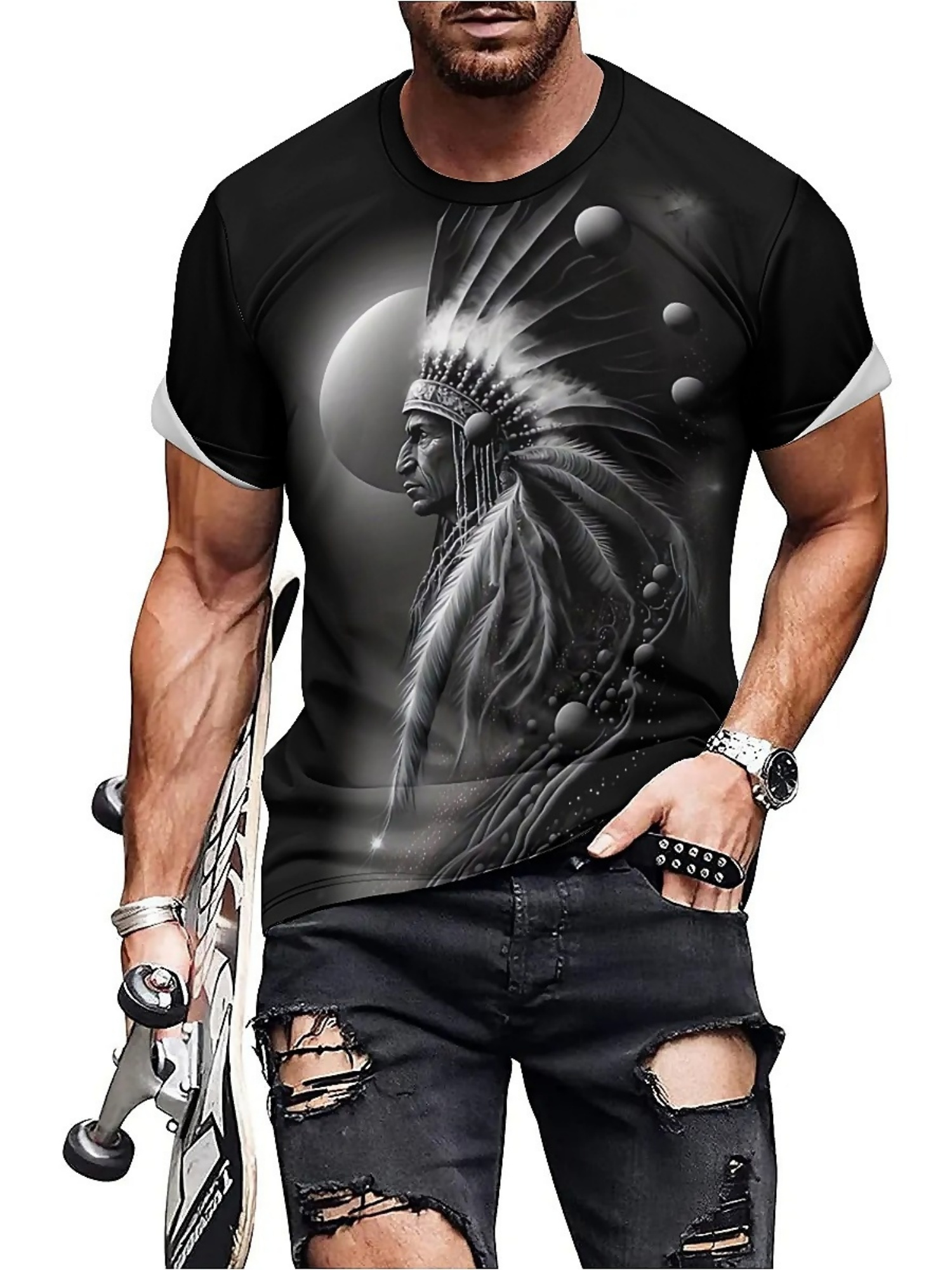 Men's 3D Printed Tribal Chieft - огляд і ціна 3D Printing Design