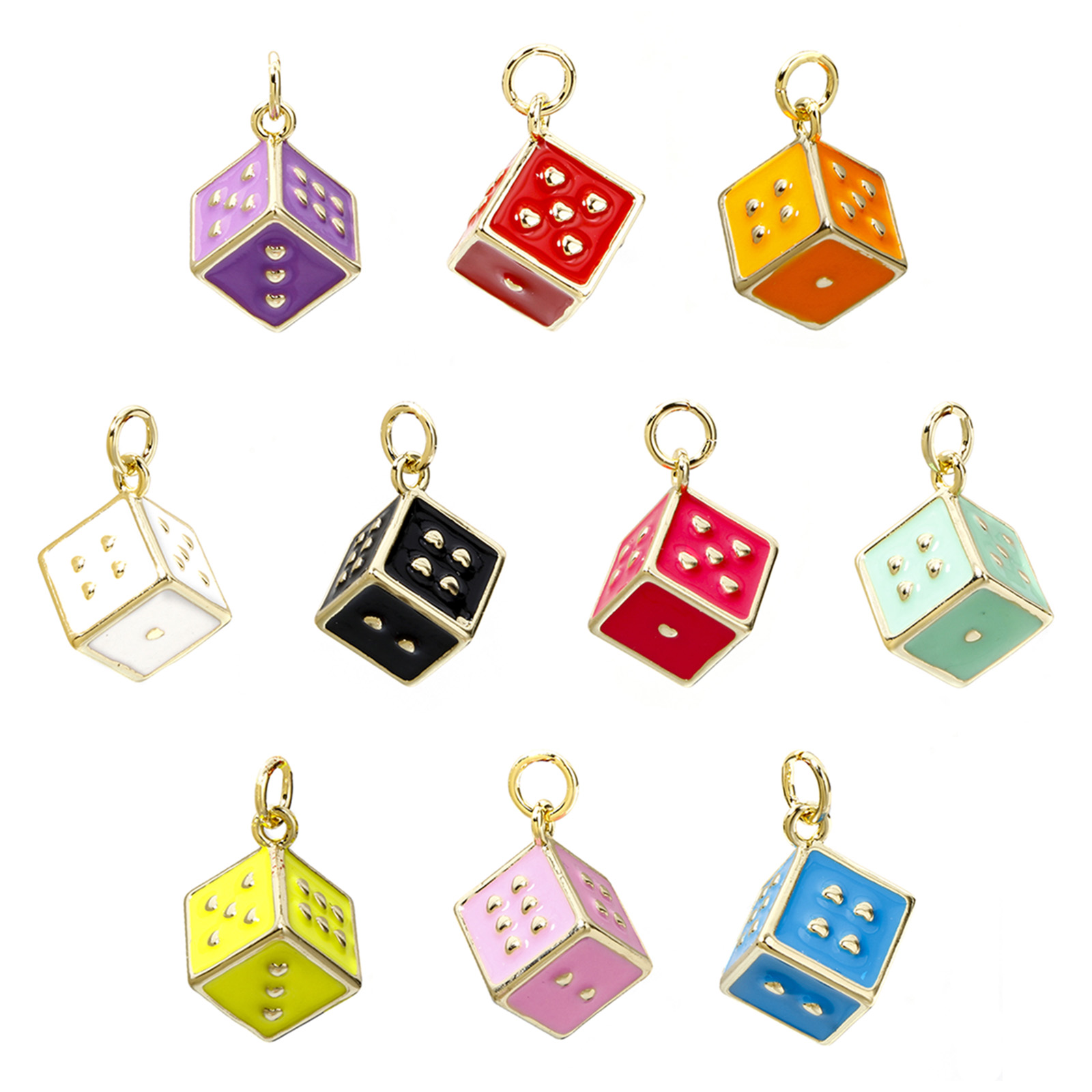 1 Piece Brass Charms 18K Real  - огляд і ціна 3D Printing Jewellery
