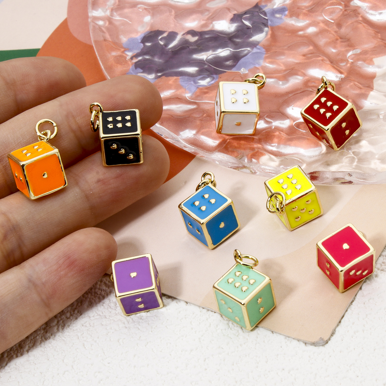 1 Piece Brass Charms 18K Real  - огляд і ціна 3D Printing Jewellery