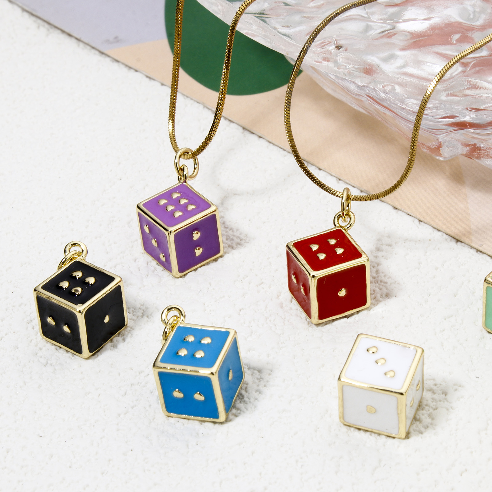 1 Piece Brass Charms 18K Real  - огляд і ціна 3D Printing Jewellery