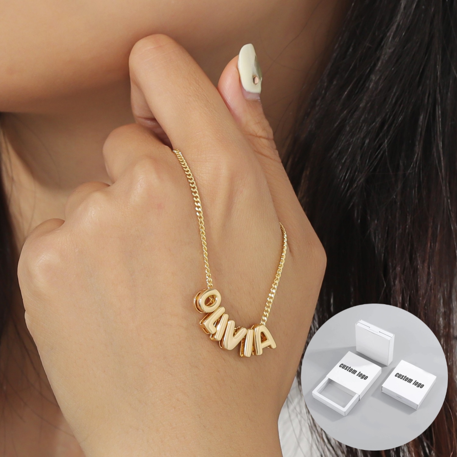 MYDIY Personalized Puff Name N - огляд і ціна 3D Printing Jewellery