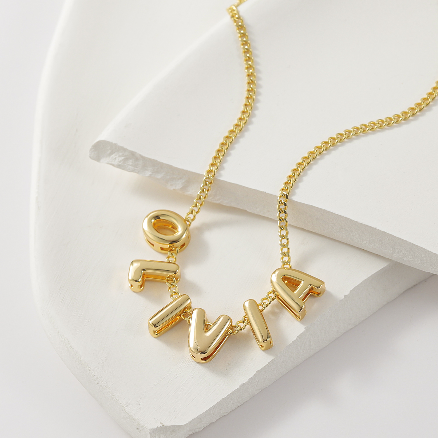 MYDIY Personalized Puff Name N - огляд і ціна 3D Printing Jewellery