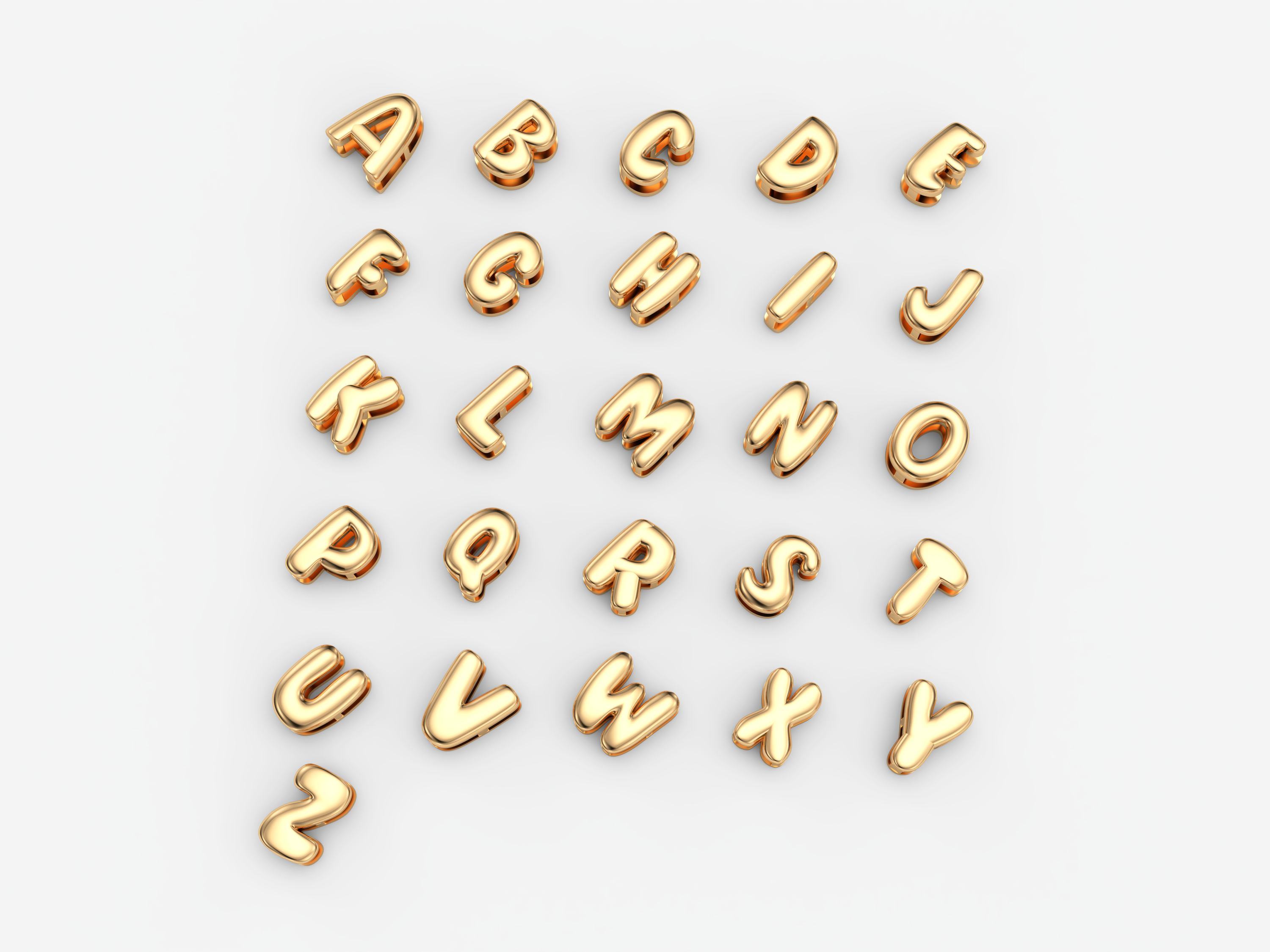 MYDIY Personalized Puff Name N - огляд і ціна 3D Printing Jewellery