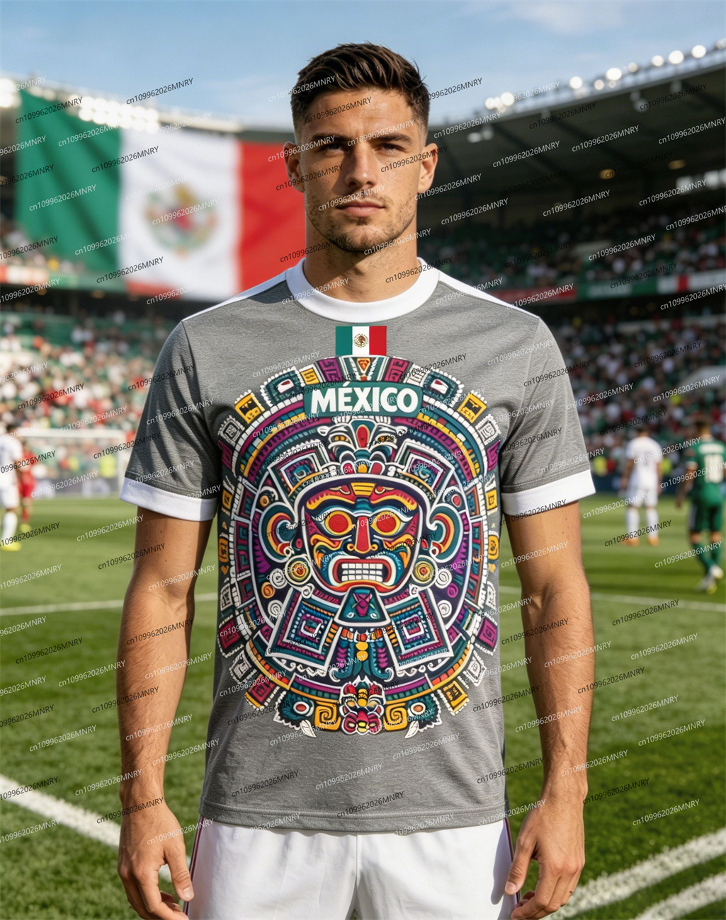 2026 Mexico National Flag tshi - огляд і ціна 3D Printing Eagle