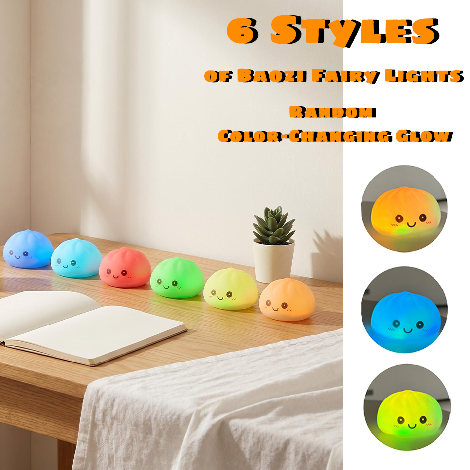 Cute Hot Simulation Baozi Fair - огляд і ціна 3D Printing Lamp