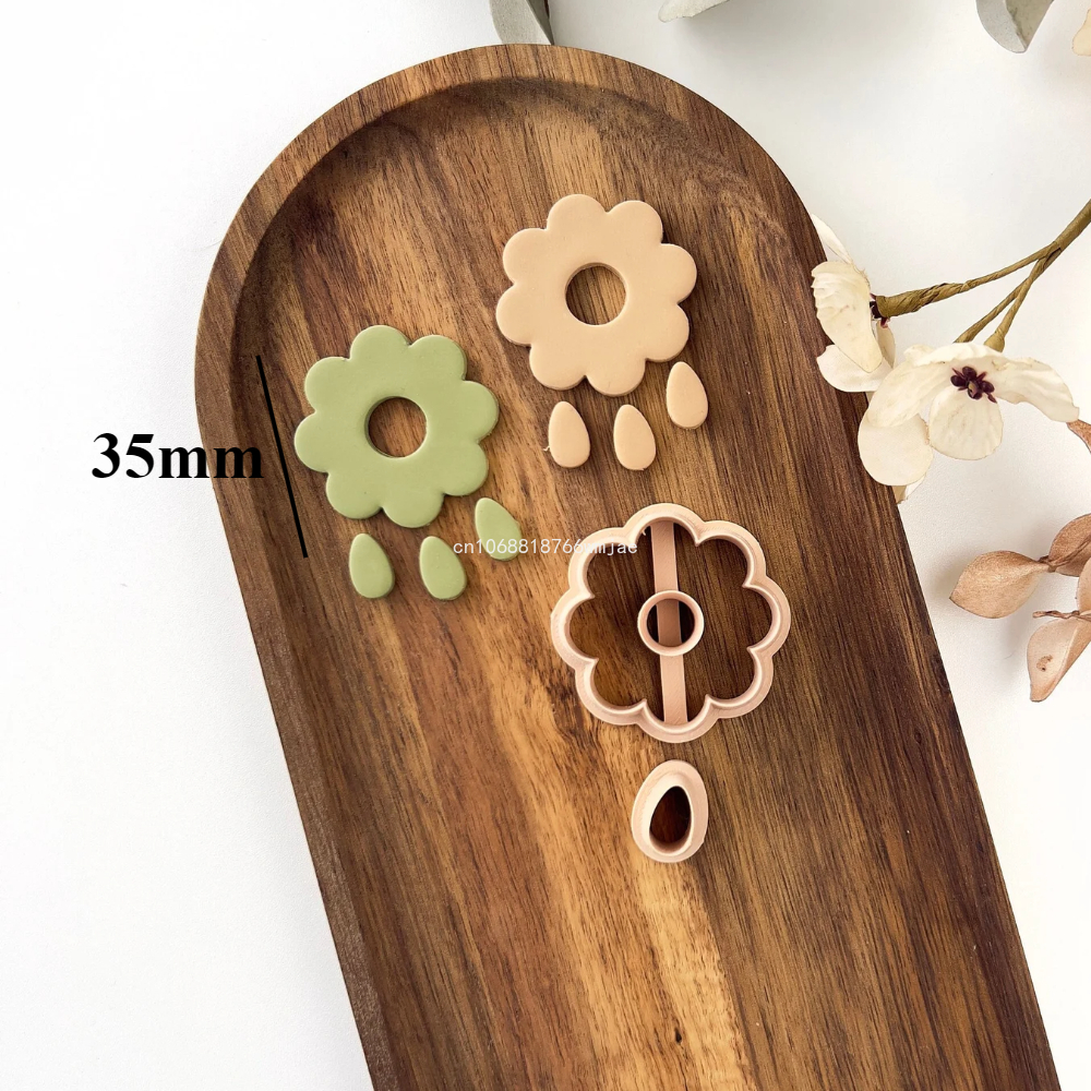 Lily Shape Polymer Clay Cutter - огляд і ціна 3D Printing Jewellery