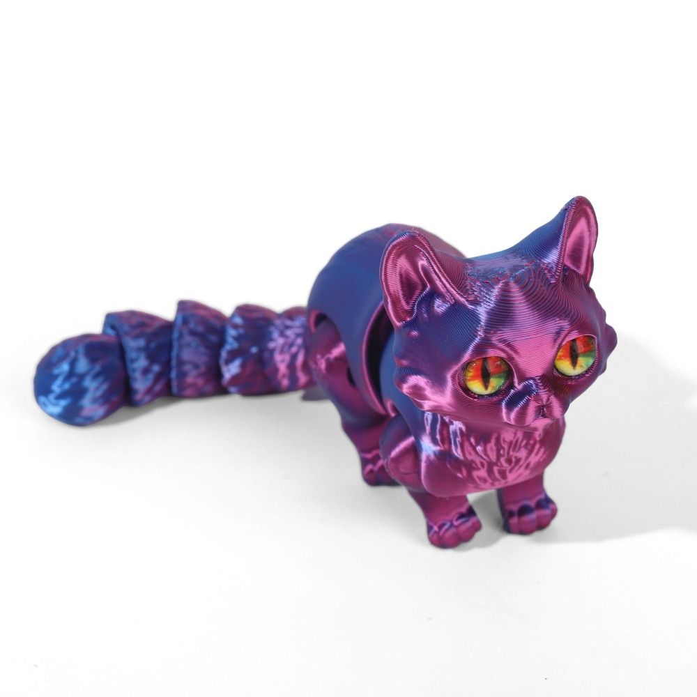 Big Eyes 3D Printed Cat Model  - огляд і ціна 3D Printing Figure