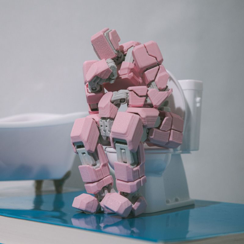 New Articulated Action Figure  - огляд і ціна 3D Printing Gif