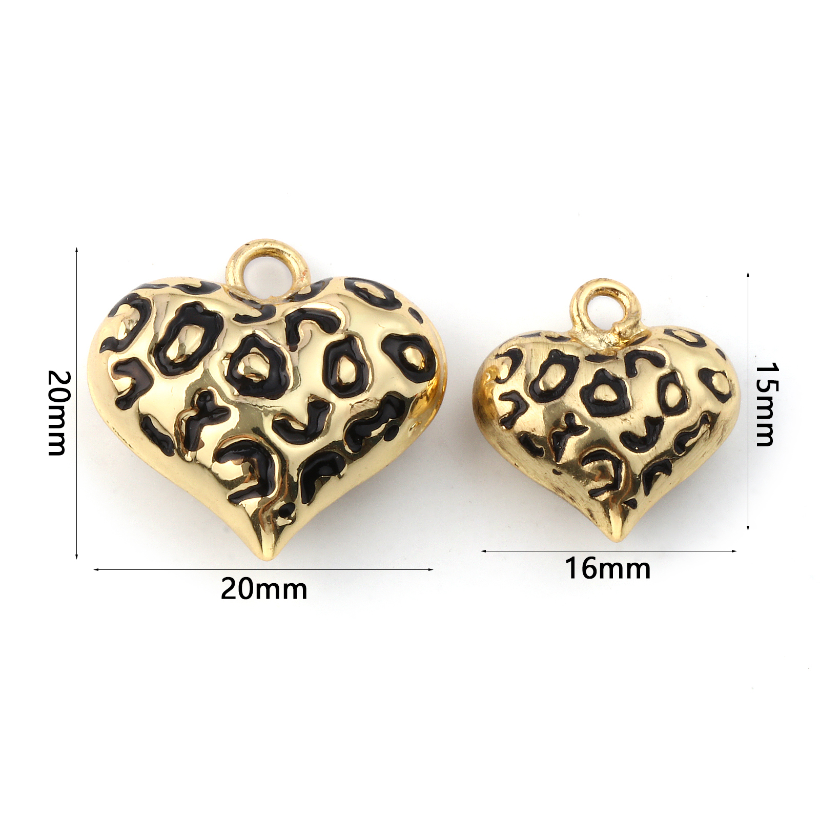 1 Piece Brass 3D Heart Charms  - огляд і ціна 3D Printing Jewellery