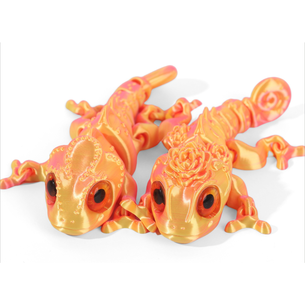 3D Printing Chameleon Figures  - огляд і ціна 3D Printing Gif