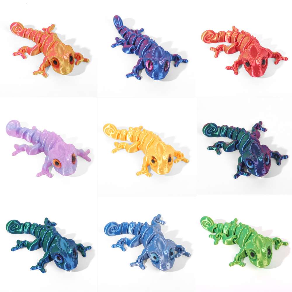 3D Printing Chameleon Figures  - огляд і ціна 3D Printing Gif