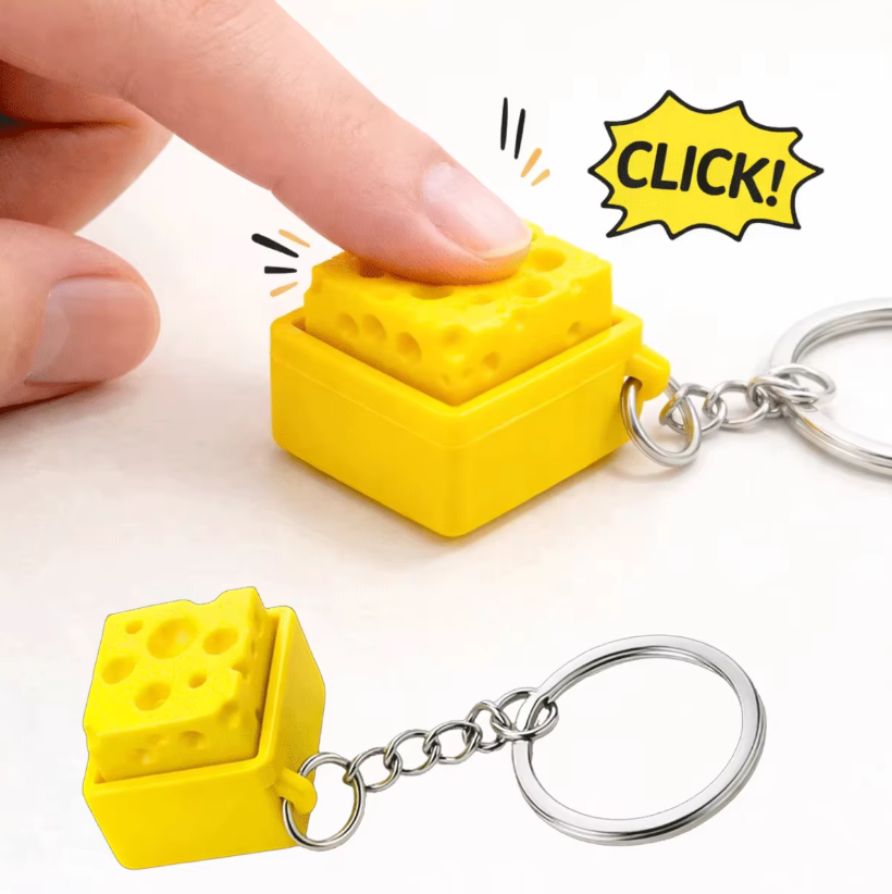 3D Printed Mini Cheese Keyboar - огляд і ціна 3D Printing Gif