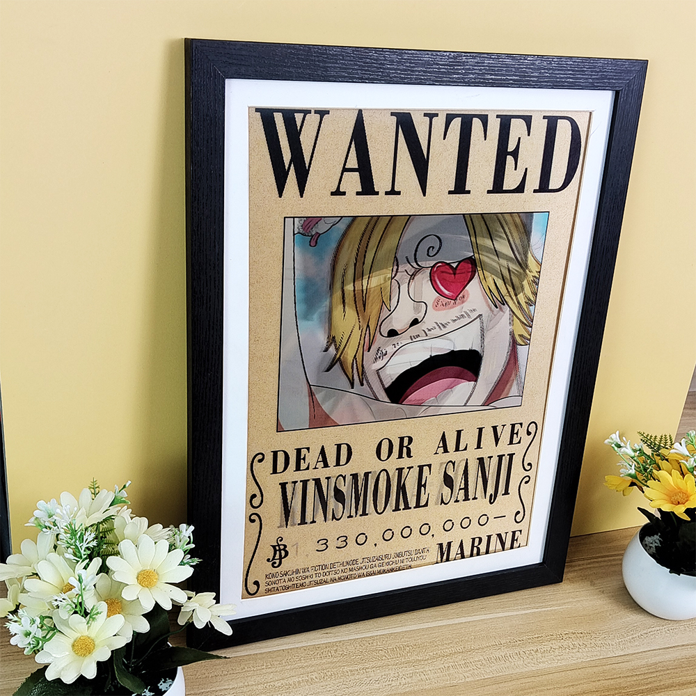 Anime Art One Piece Luffy Zoro - огляд і ціна 3D Printing Wall