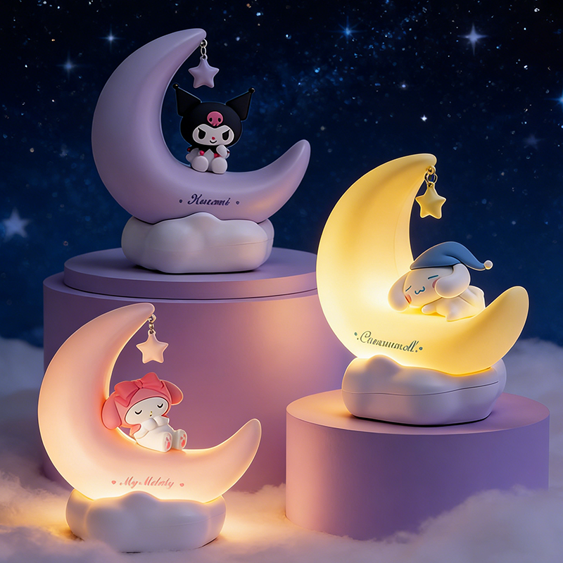 Kuromi Moon Night Light Cute C - огляд і ціна 3D Printing Lamp
