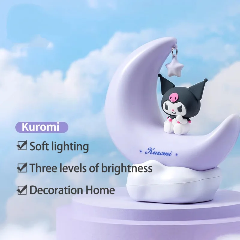 Kuromi Moon Night Light Cute C - огляд і ціна 3D Printing Lamp