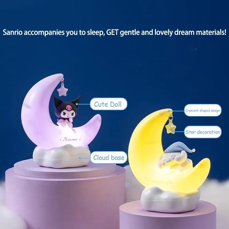 Kuromi Moon Night Light Cute C - огляд і ціна 3D Printing Lamp