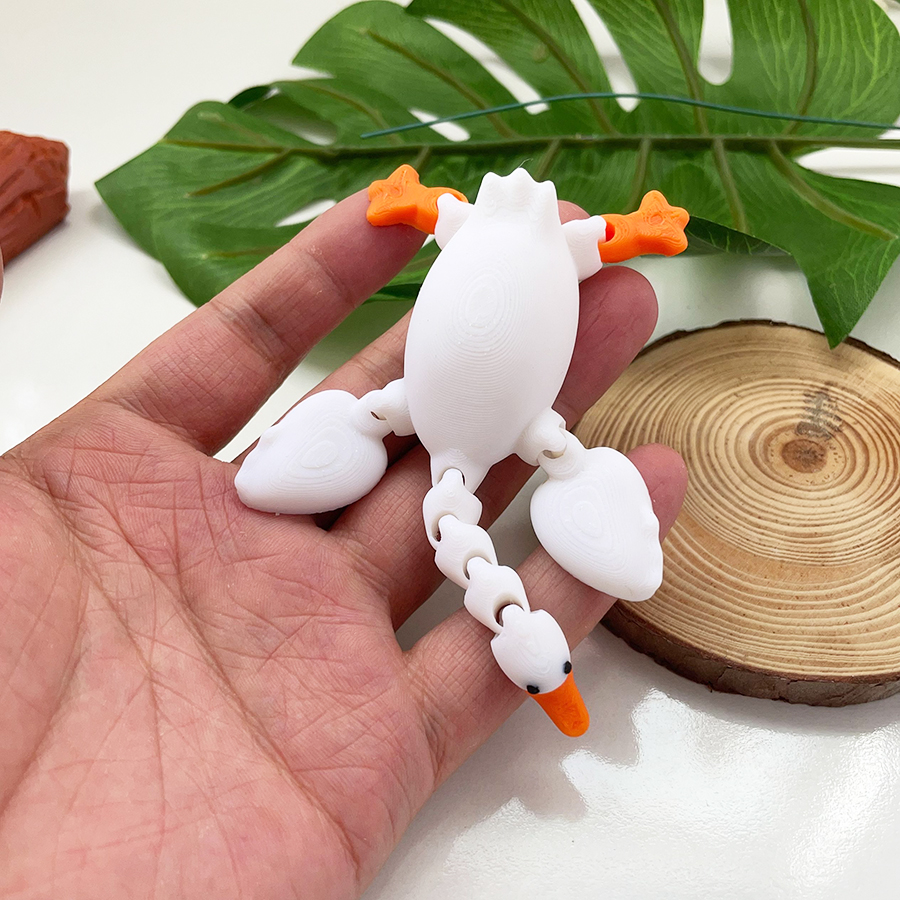 3d Printed Cute White Goose Mo - огляд і ціна 3D Printing Eagle