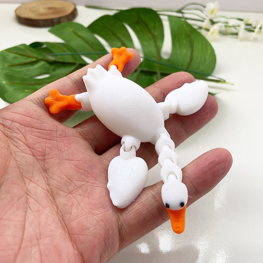 3d Printed Cute White Goose Mo - огляд і ціна 3D Printing Eagle