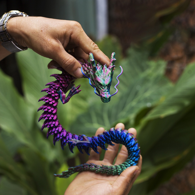 3D Printing Dragon Model Craft - огляд і ціна 3D Printing Gif