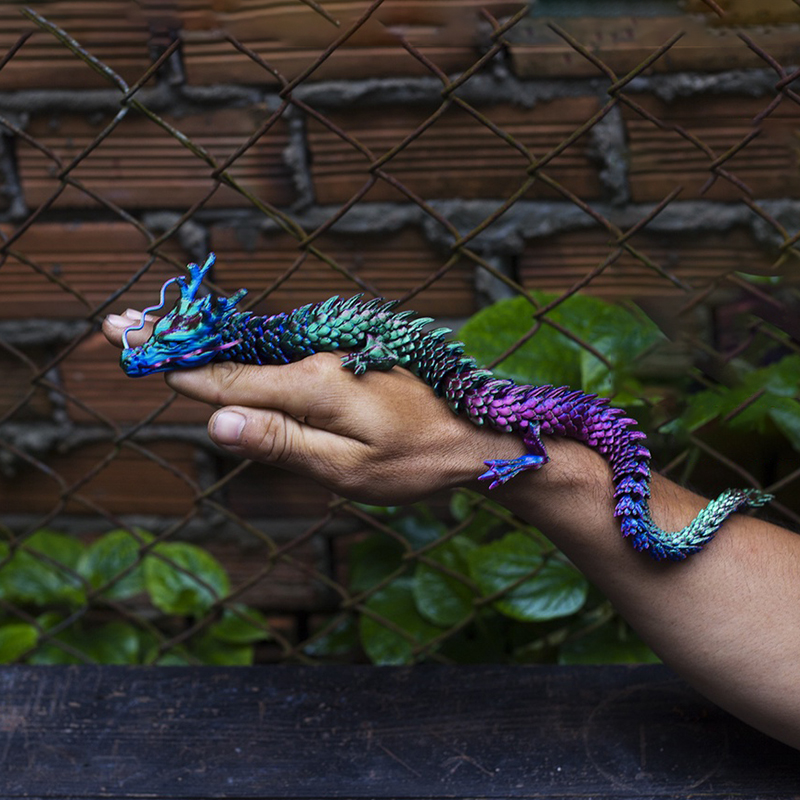 3D Printing Dragon Model Craft - огляд і ціна 3D Printing Gif