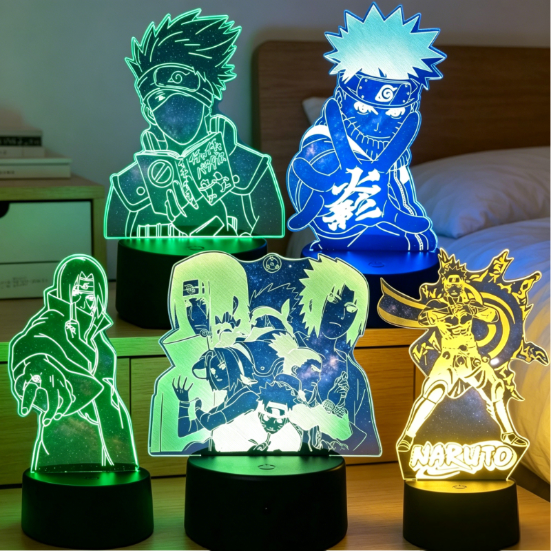 Anime Uzumaki Nar Ut O LED Nig - огляд і ціна 3D Printing Lamp