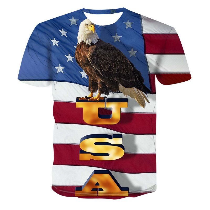American Flag Gold Eagle 3D Ne - огляд і ціна 3D Printing Eagle