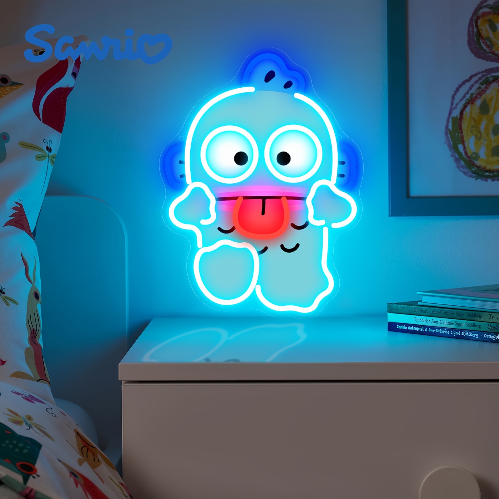 Cute Hangyodon Neon Sign USB L - огляд і ціна 3D Printing Lamp