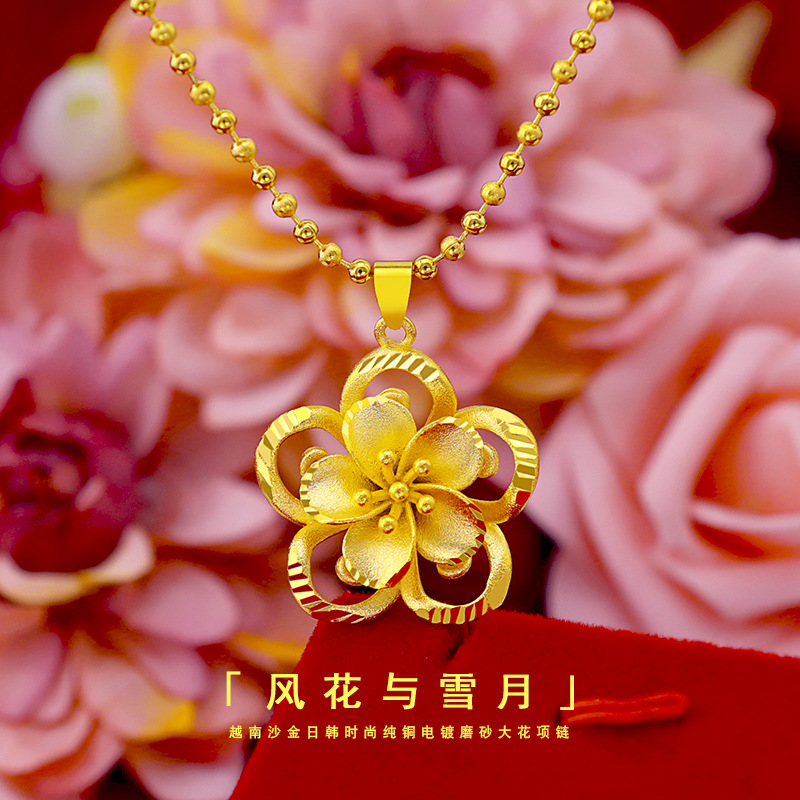 999 Pure Gold Sunflower Pendan - огляд і ціна 3D Printing Jewellery