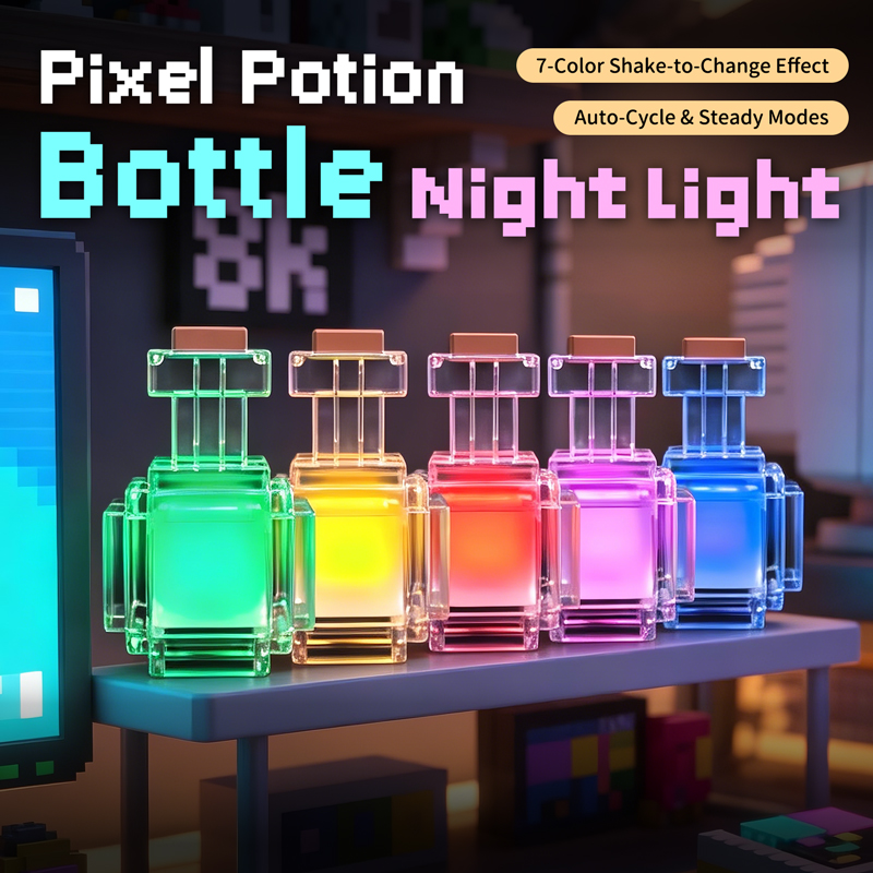 Rechargeable Night Light 7 Col - огляд і ціна 3D Printing Lamp