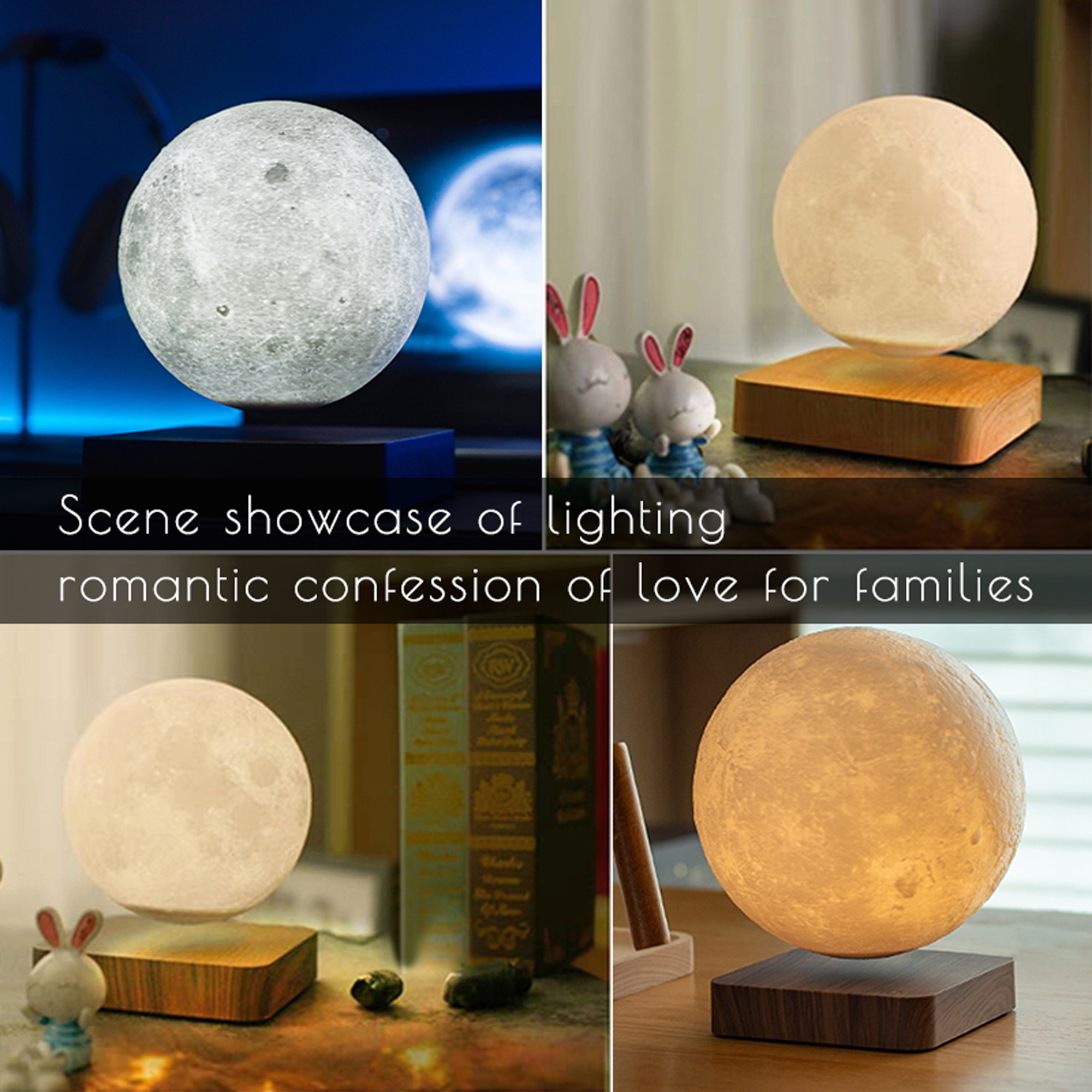 Minimalism Magnetic Levitation - огляд і ціна 3D Printing Lamp