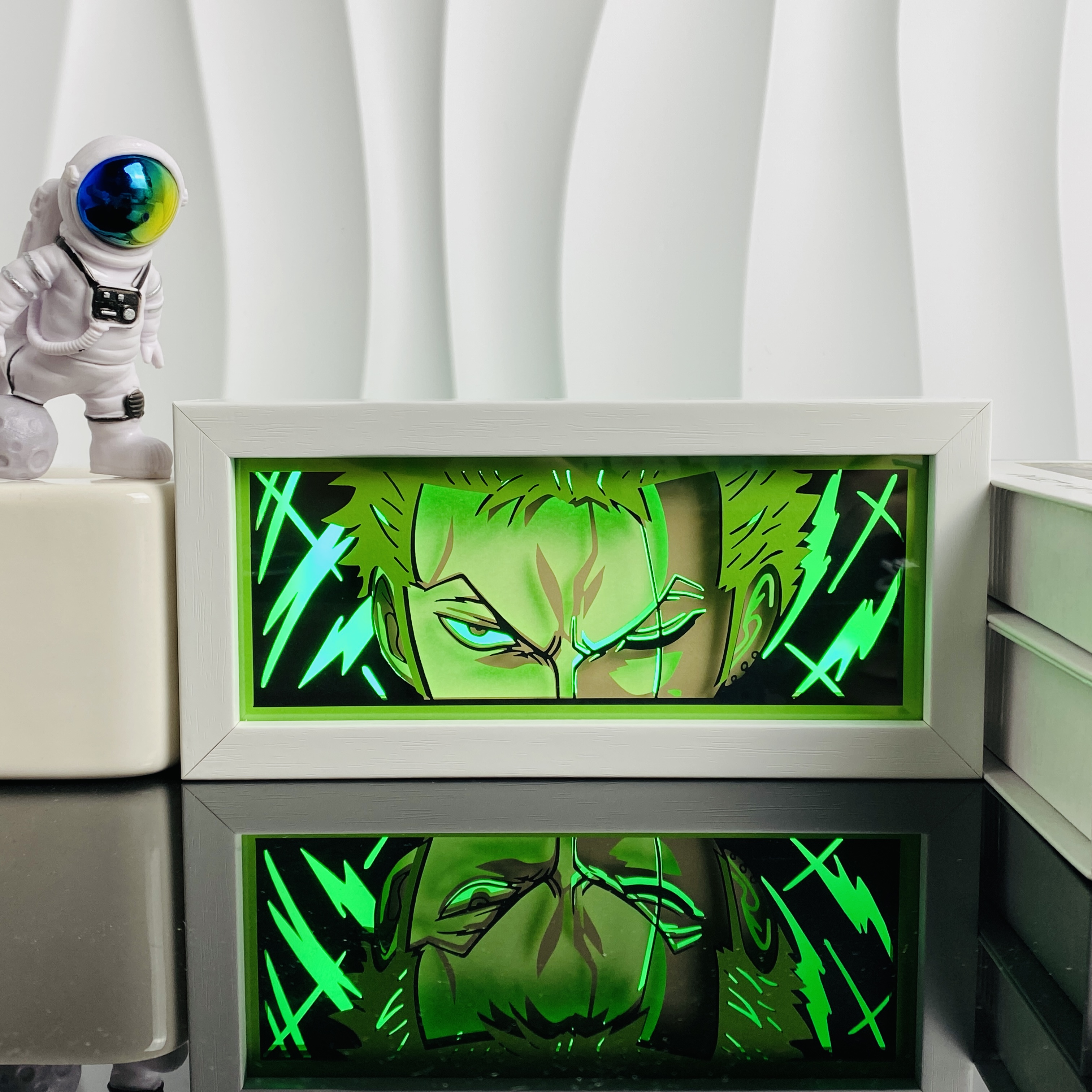 Anime Light Box Paper Cut Shad - огляд і ціна 3D Printing Lamp