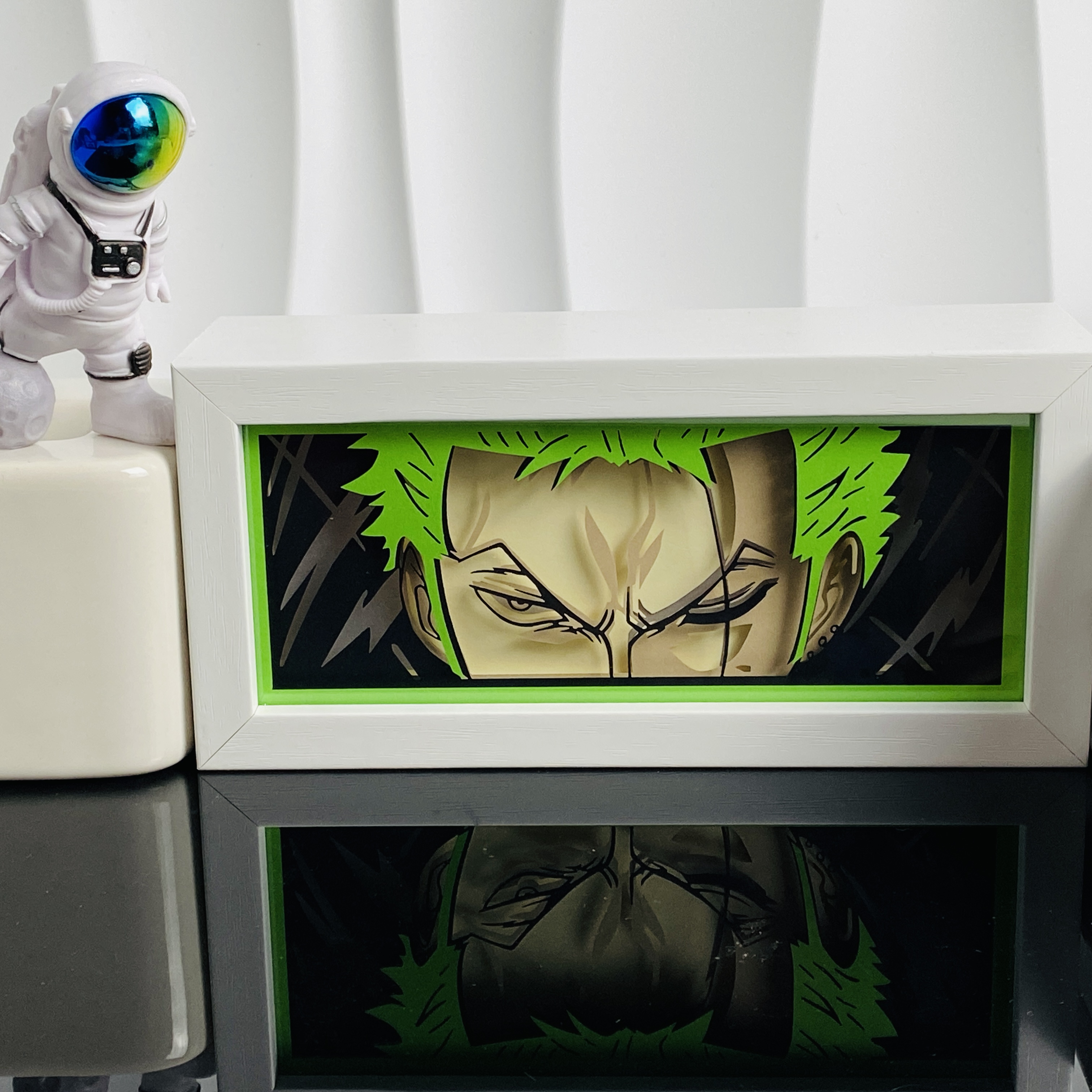 Anime Light Box Paper Cut Shad - огляд і ціна 3D Printing Lamp