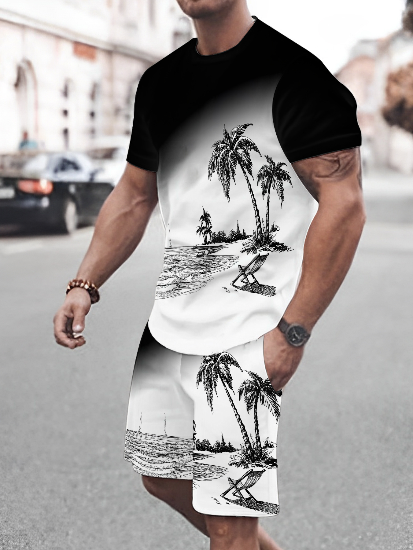 2026 Summer New Men's Short-Sl - огляд і ціна 3D Printing Design