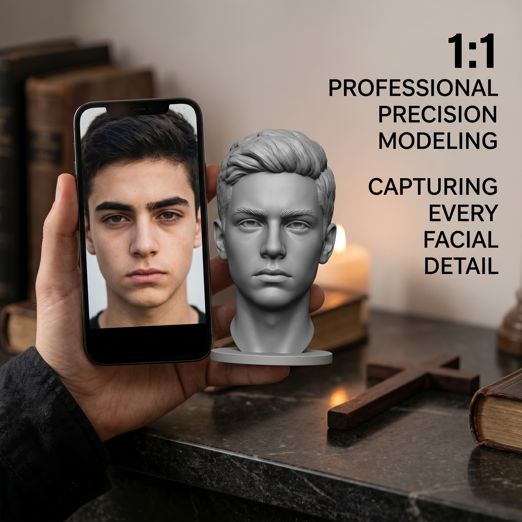 Personalized 3D Printed Bust F - огляд і ціна 3D Printing Liquid