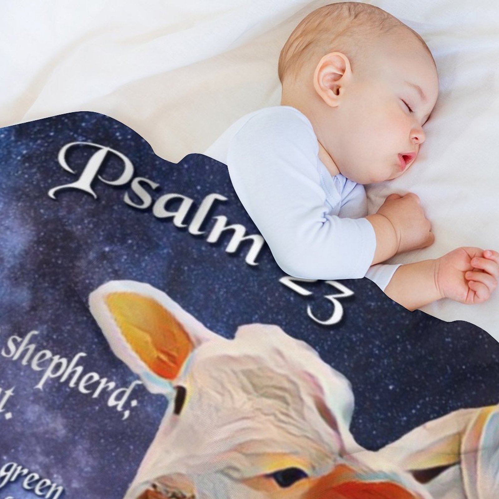 Psalm 23 Bible Verse Throw Bla - огляд і ціна 3D Printing Verse