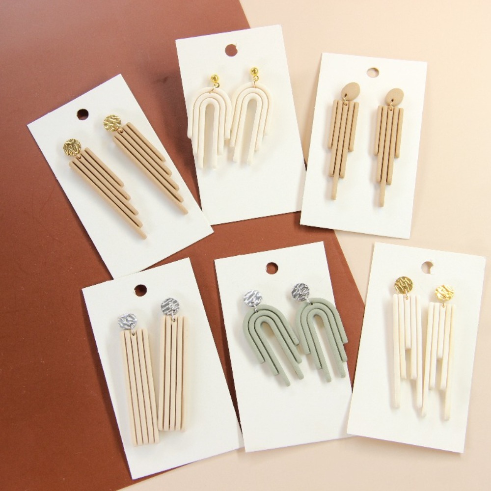 4Pcs Geometric Tassel Polymer  - огляд і ціна 3D Printing Jewellery