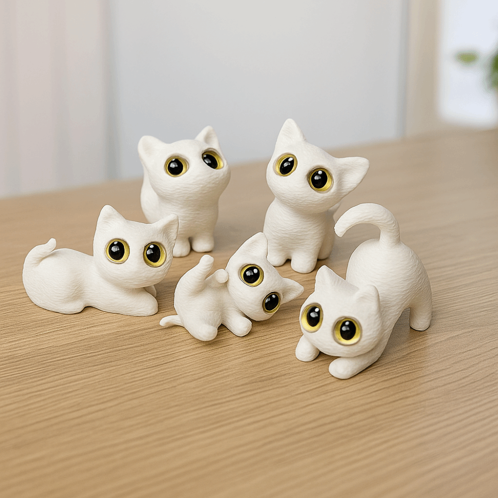PLA Halloween Cat Anime Figure - огляд і ціна 3D Printing Figure