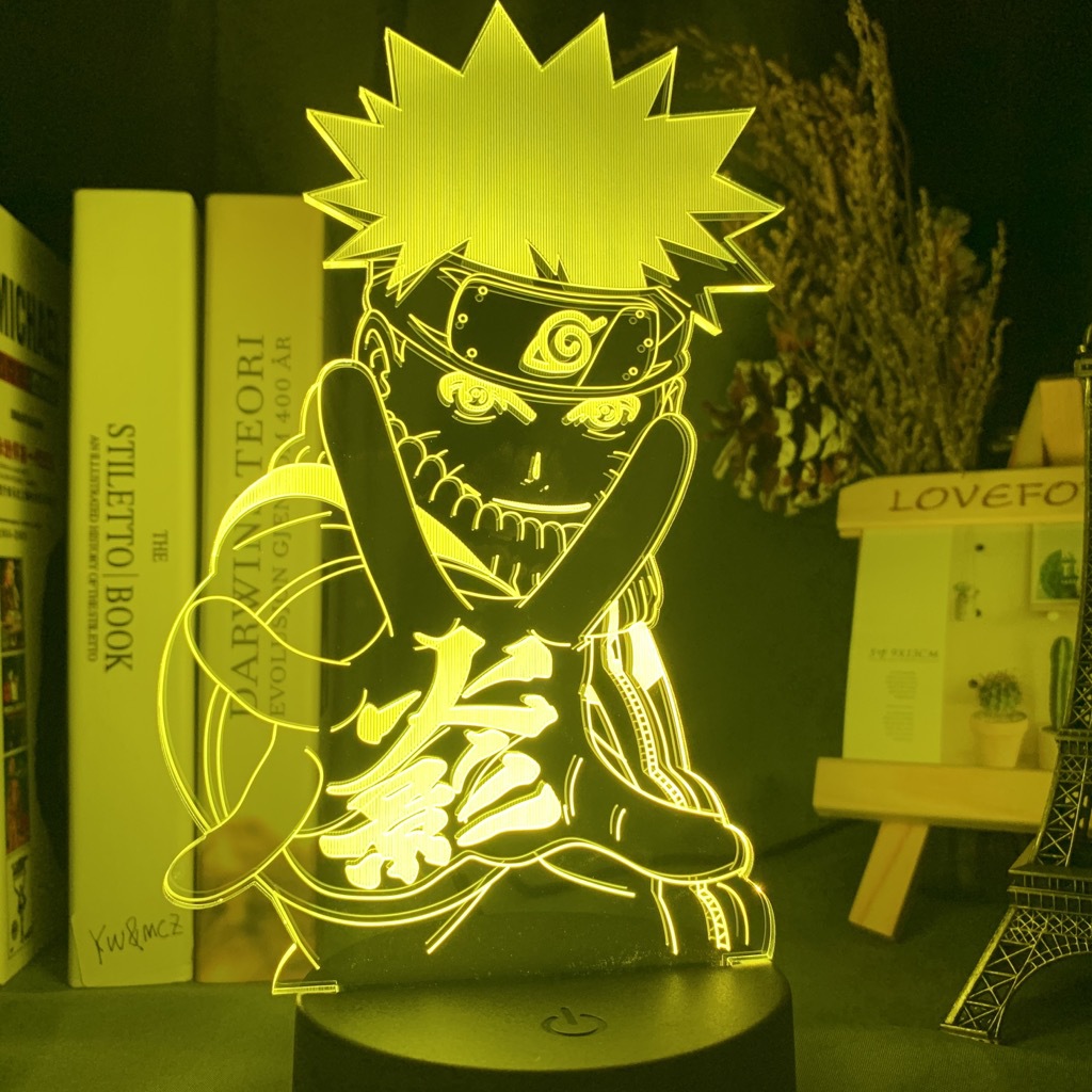 Anime Naruto Uzumaki LED Night - огляд і ціна 3D Printing Lamp